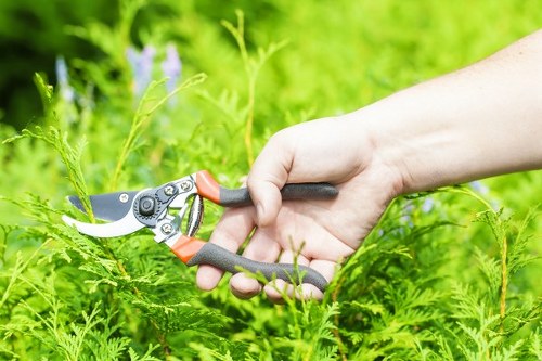 Professional artificial turf groundwork and base preparation in Euston
